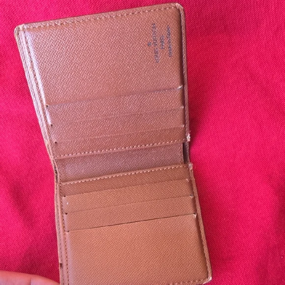 Louis Vuitton Brown Monogram Square Wallet - Picture 6 of 8